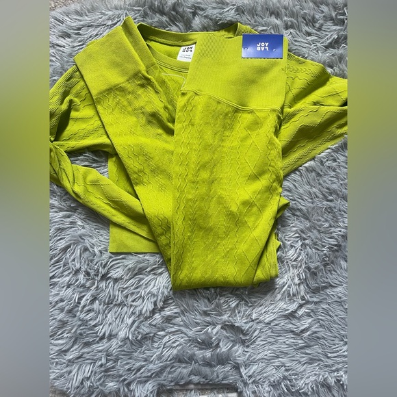 JoyLab Lime Green Textured Set - Picture 4 of 4